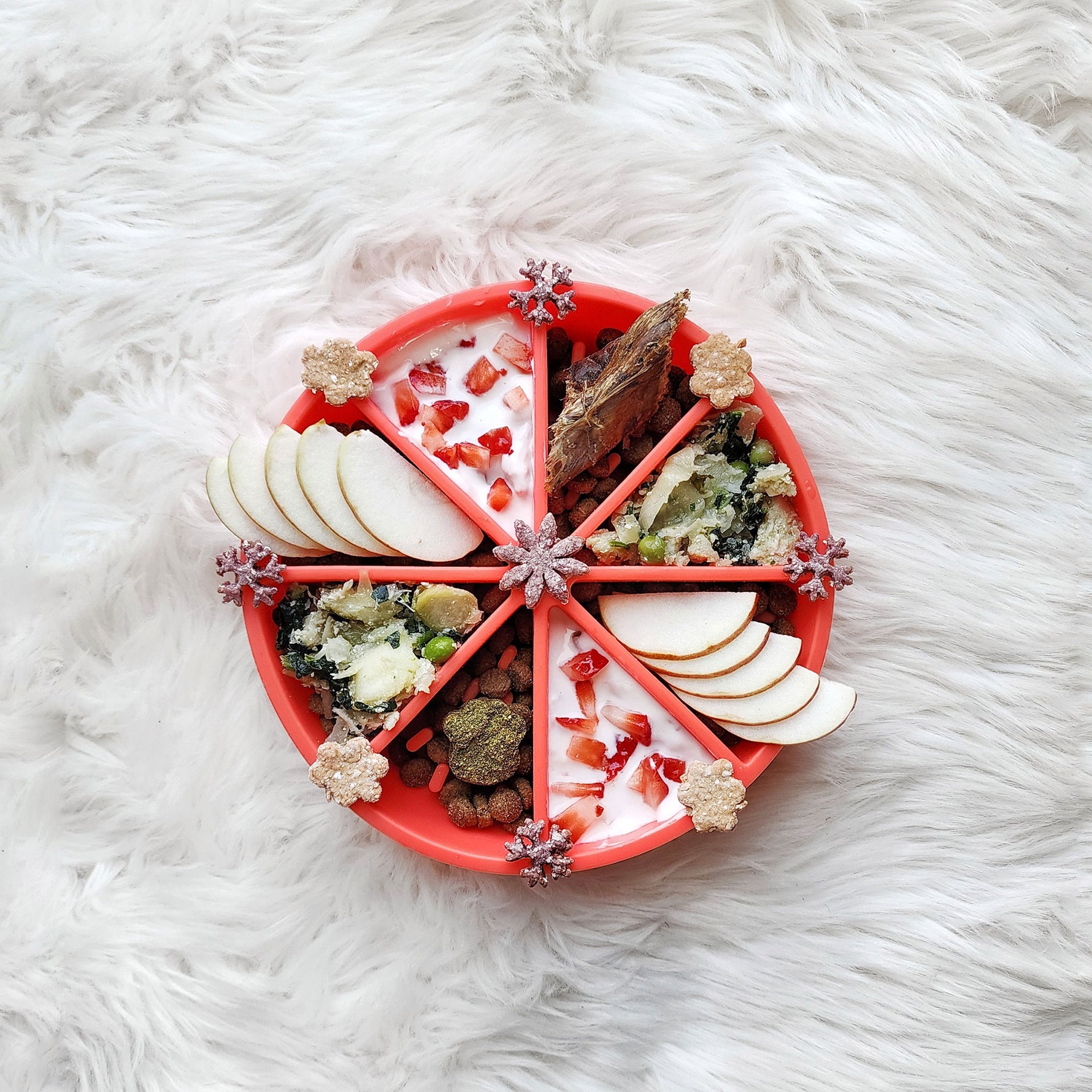 Surface de léchage Dogs Crush texture pamplemousse, jouet d'apaisement canin