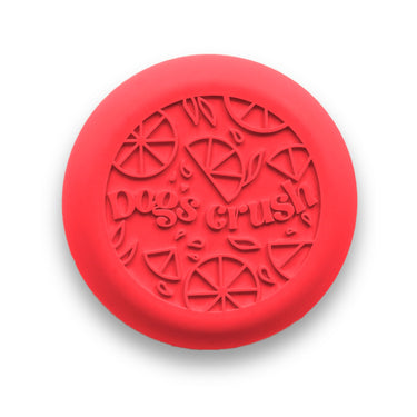 Tapis de léchage Dogs Crush pamplemousse pour stimulation canine